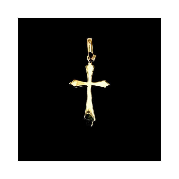 Pendentif Croix Or Jaune 750 - 18 carats