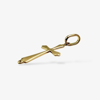 Pendentif Croix Or Jaune 750 - 18 carats