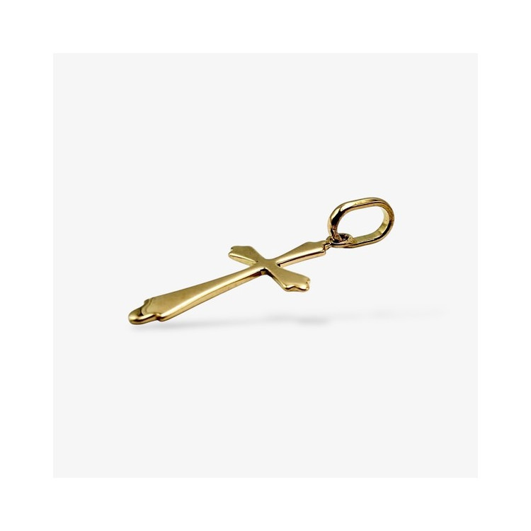 Pendentif Croix Or Jaune 750 - 18 carats