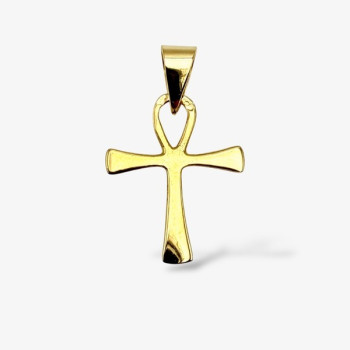 Croix de vie (Ankh ou croix égyptienne) Or Jaune 750 - 18 carats