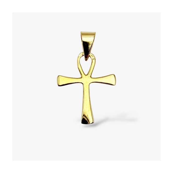 Croix de vie (Ankh ou croix égyptienne) Or Jaune 750 - 18 carats