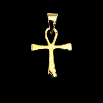 Croix de vie (Ankh ou croix égyptienne) Or Jaune 750 - 18 carats