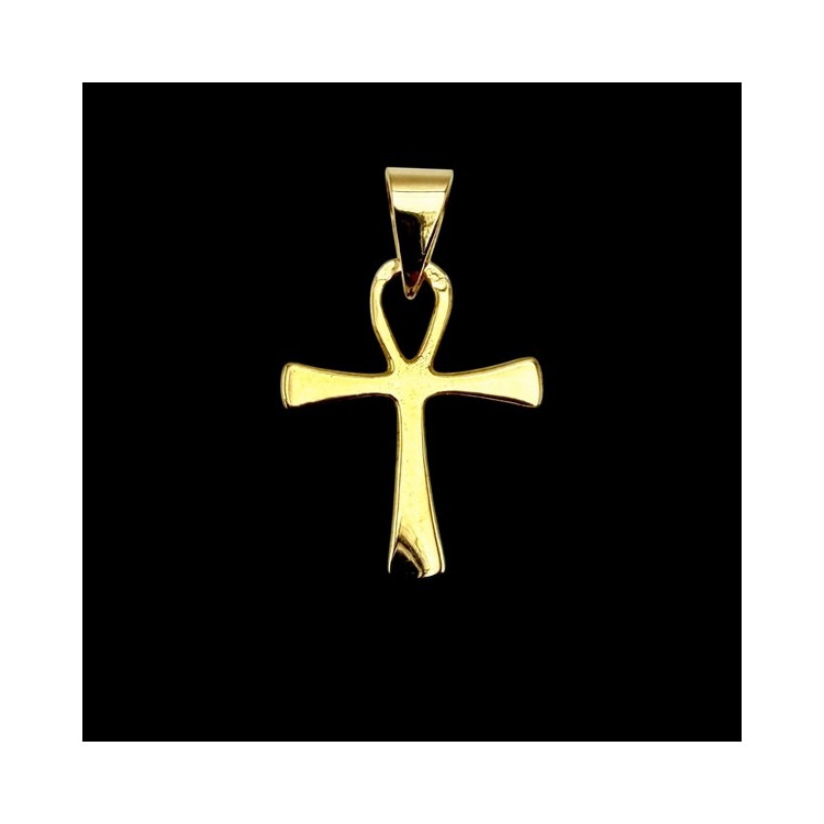 Croix de vie (Ankh ou croix égyptienne) Or Jaune 750 - 18 carats
