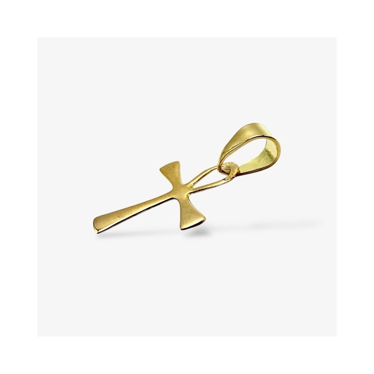 Croix de vie (Ankh ou croix égyptienne) Or Jaune 750 - 18 carats