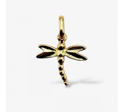 Pendentif libellule Or Jaune 750 - 18 carats