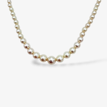 Collier de Perles de Culture en chute (Bijou Occasion)