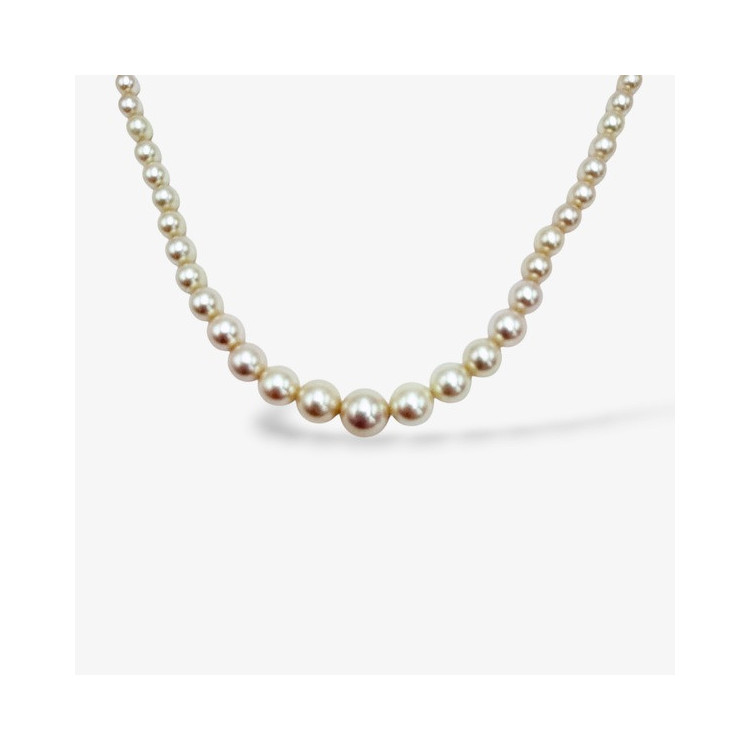 Collier de Perles de Culture en chute (Bijou Occasion)