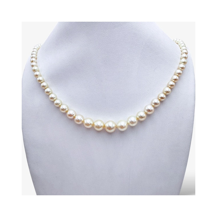 Collier de Perles de Culture en chute (Bijou Occasion)