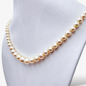Collier de Perles de Culture en chute (Bijou Occasion)