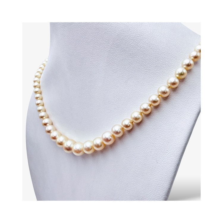 Collier de Perles de Culture en chute (Bijou Occasion)