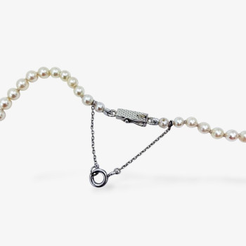 Collier de Perles de Culture en chute (Bijou Occasion)