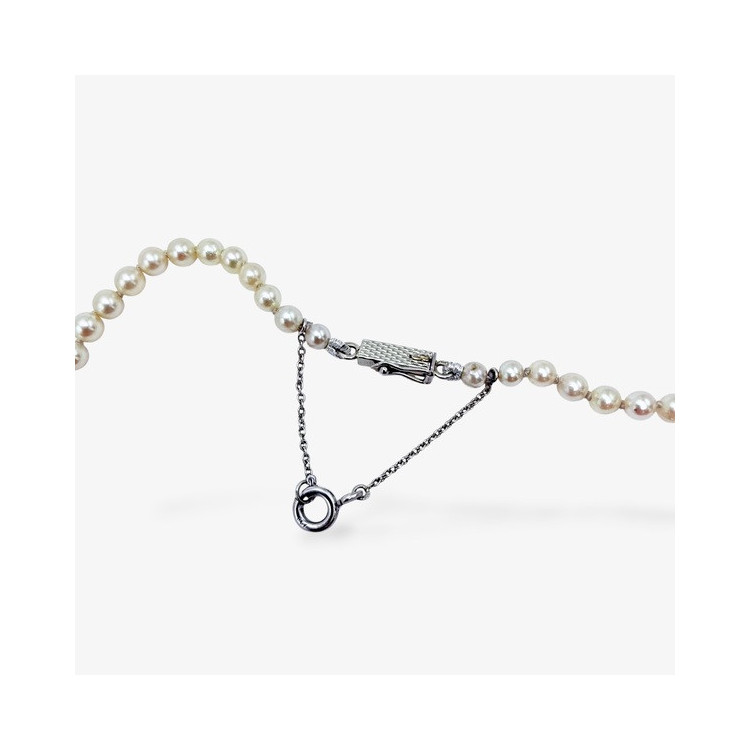 Collier de Perles de Culture en chute (Bijou Occasion)