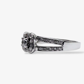 Bague Mauboussin Chance Of Love n°2 Diamants Or Blanc 750 - 18 carats (Bijou Occasion)