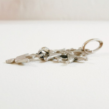 Croix Huguenote Or Blanc 750 - 18 carats