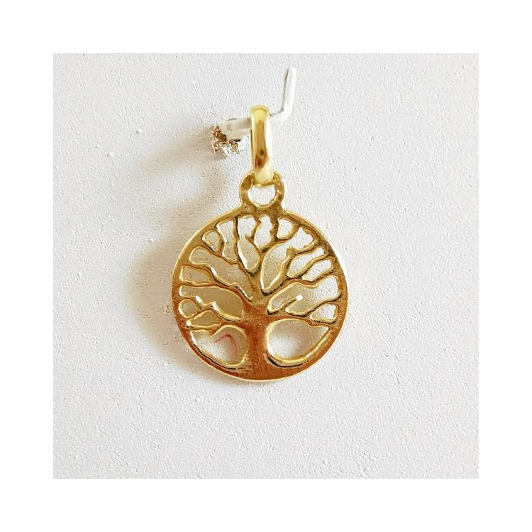Pendentif Arbre de vie Or Jaune 750 - 18 carats