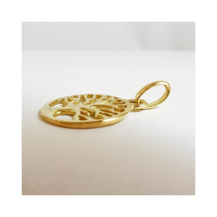 Pendentif Arbre de vie Or Jaune 750 - 18 carats