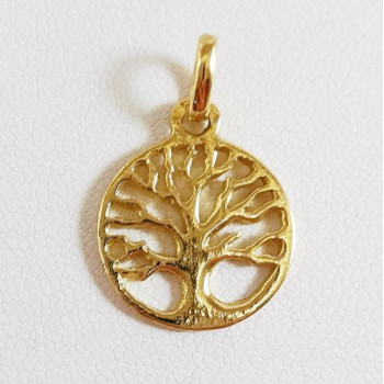 Pendentif Arbre de vie Or Jaune 750 - 18 carats