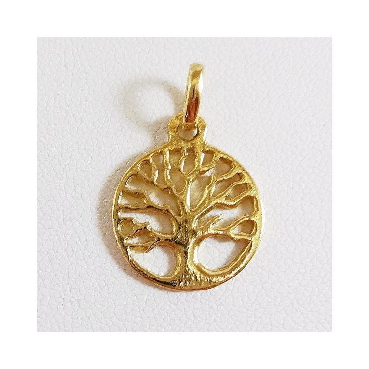 Pendentif Arbre de vie Or Jaune 750 - 18 carats
