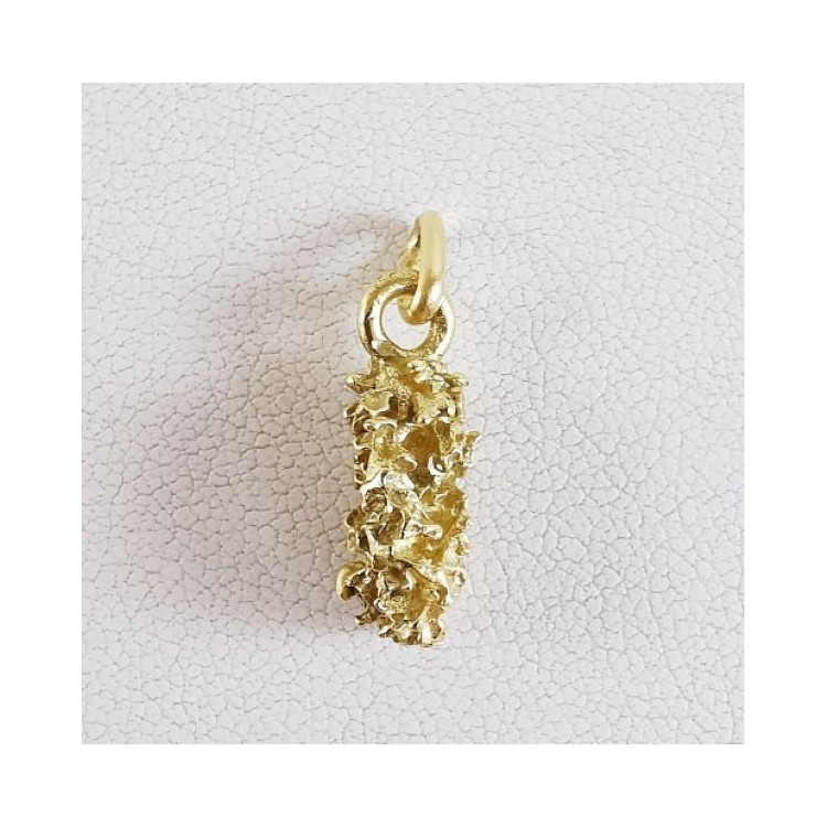 Pendentif Pépite Or Jaune 750 - 18 carats