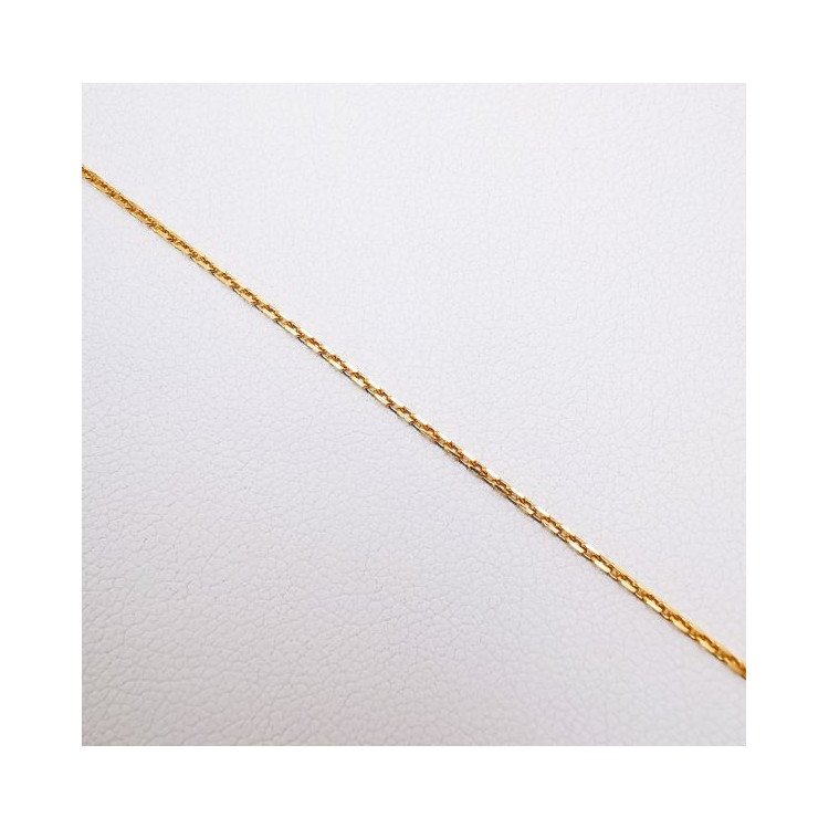 Chaîne 50 cm Or Jaune 750 - 18 carats Maille