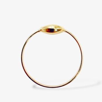 Bague grain de café Or Jaune 750 - 18 carats