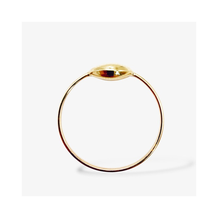 Bague grain de café Or Jaune 750 - 18 carats