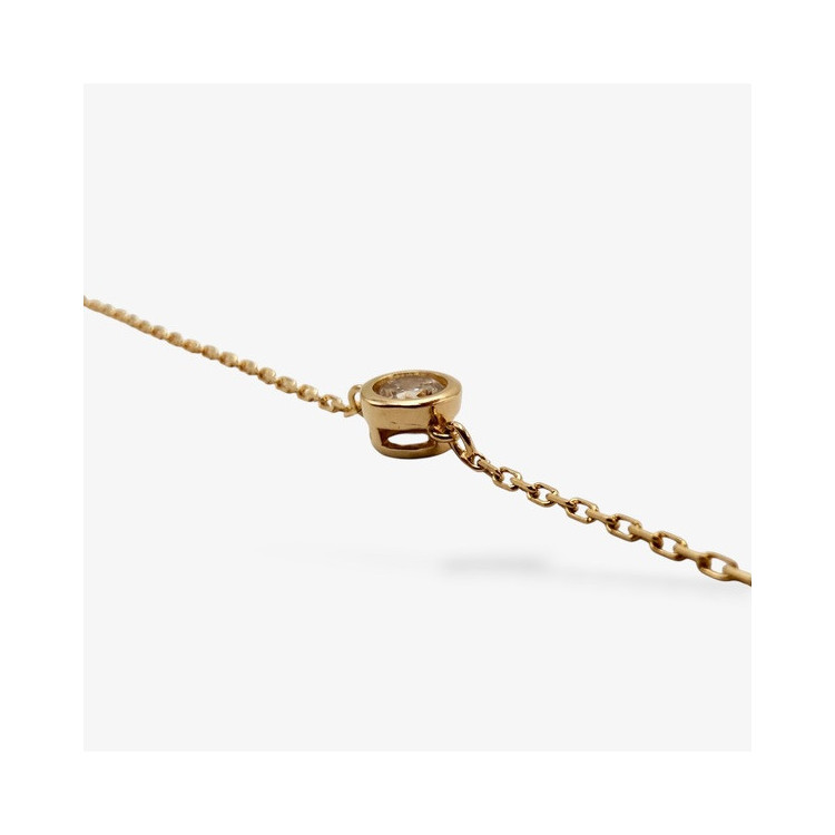 Bracelet Oxyde de Zirconium Or Jaune 750 - 18 carats