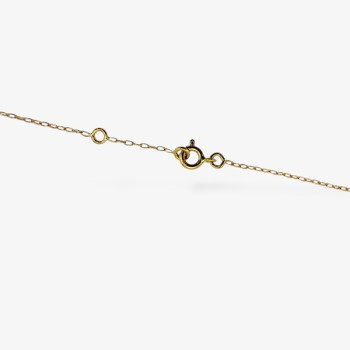 Collier pendentif grain de café Or Jaune 750 - 18 carats