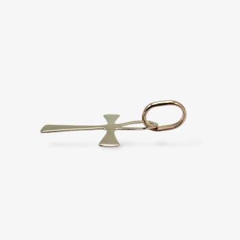 Croix de vie (Ankh ou croix égyptienne) Or Blanc 750 - 18 carats