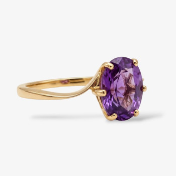 Bague "Caprice" Améthyste Or Jaune 750 -18 carats
