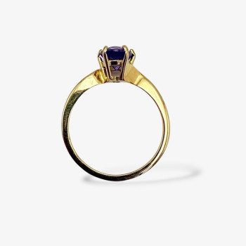 Bague "Caprice" Améthyste Or Jaune 750 -18 carats