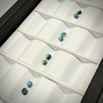 saphir bleu vert