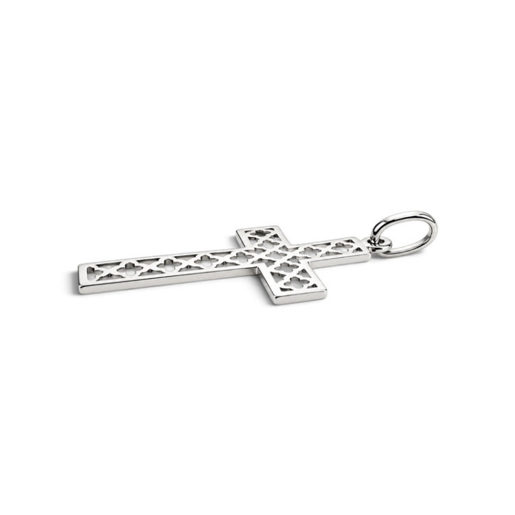 Pendentif Croix Ajourée Argent 925