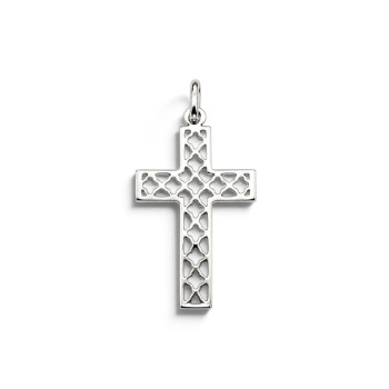 Pendentif Croix Ajourée Argent 925