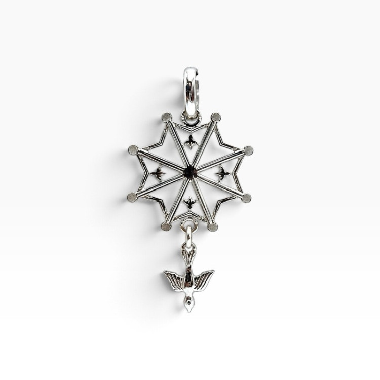 Croix Huguenote Argent