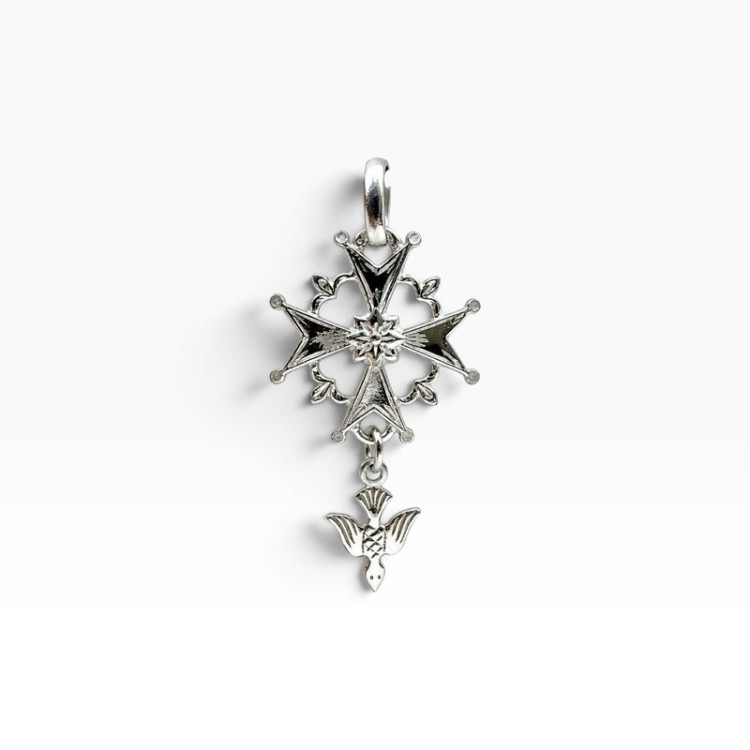 Croix Huguenote Argent
