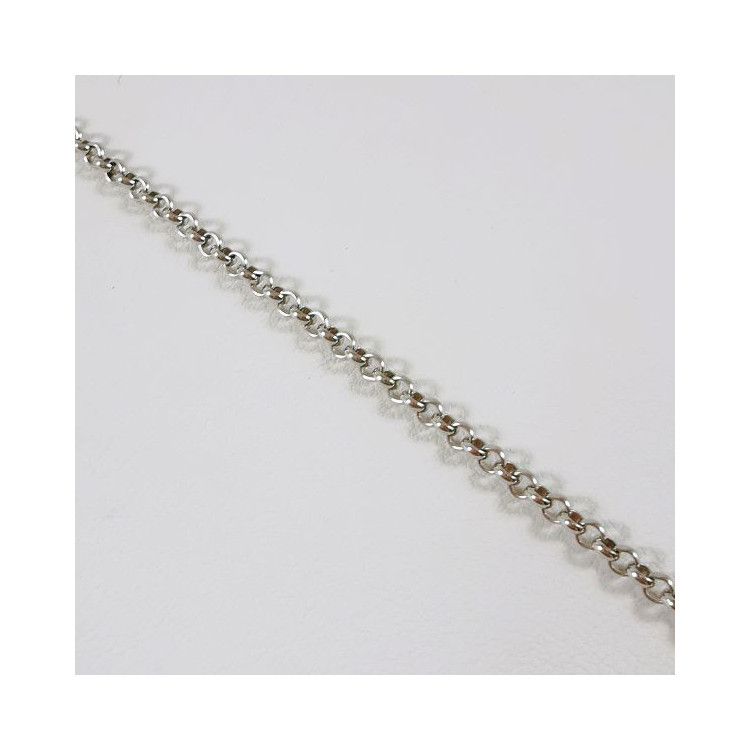 Bracelet Jaseron Or Blanc 750 - 18 carats