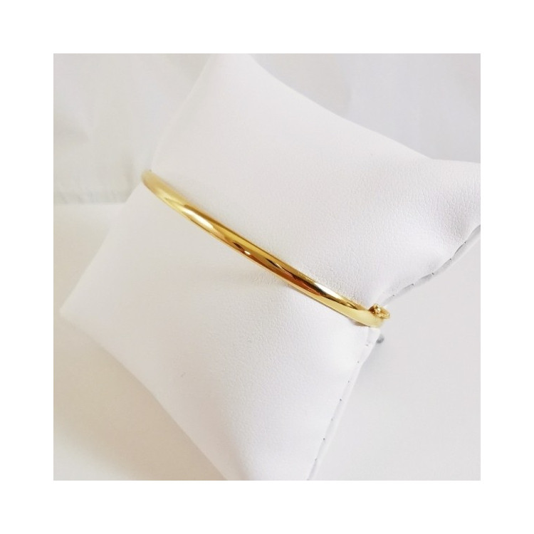 Bracelet Jonc Ouvrant Or Jaune 750 - 18 carats