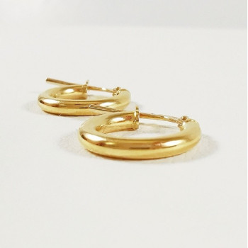 Créoles Petit Modèle Or jaune 750 - 18 carats