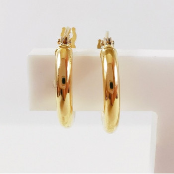 Créoles Petit Modèle Or jaune 750 - 18 carats
