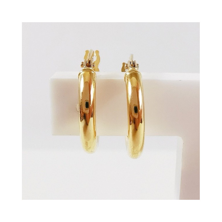 Créoles Petit Modèle Or jaune 750 - 18 carats