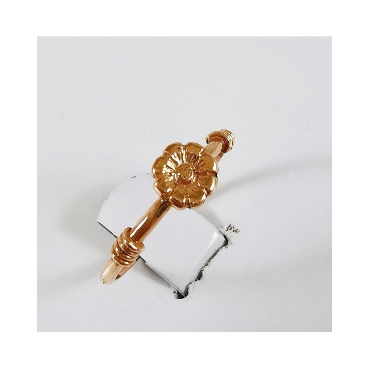 Bague Fleur Or Rose 750 - 18 carats