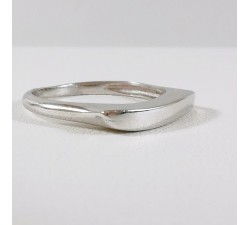 Bague Or Blanc 750 - 18 carats