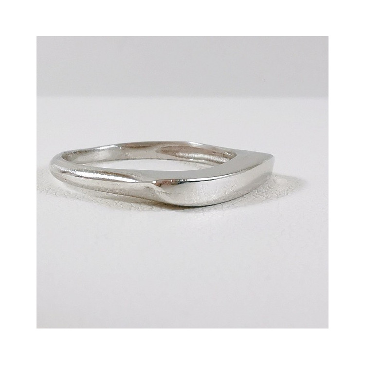 Bague Or Blanc 750 - 18 carats