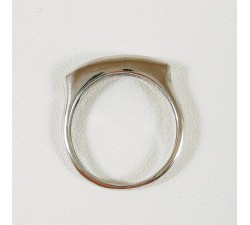 Bague Or Blanc 750 - 18 carats