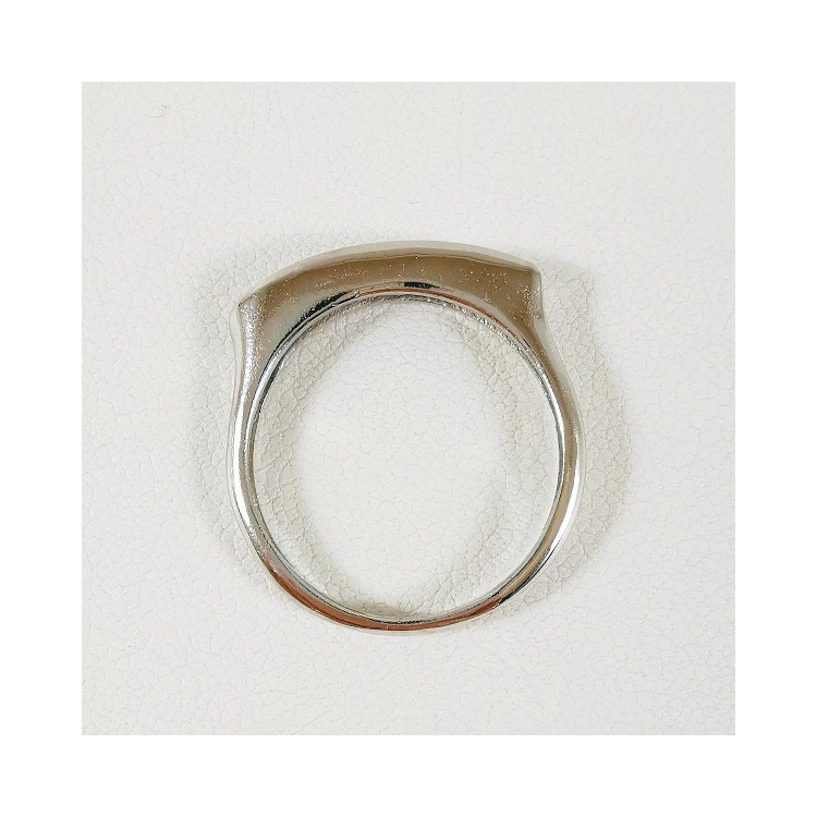 Bague Or Blanc 750 - 18 carats