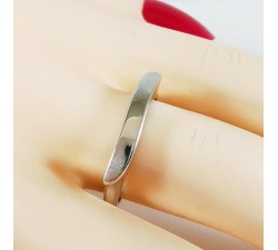 Bague Or Blanc 750 - 18 carats