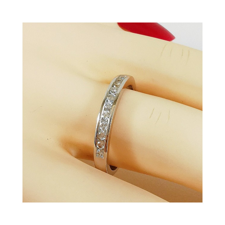 Alliance Diamants Or Blanc 750 - 18 carats