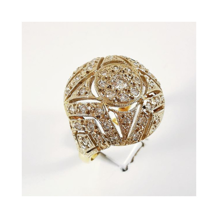 Bague Diamants 2 Ors 750 - 18 carats
