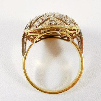 Bague Diamants 2 Ors 750 - 18 carats